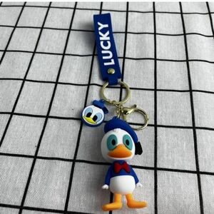 Blue Donald Duck Keychain for Kids
